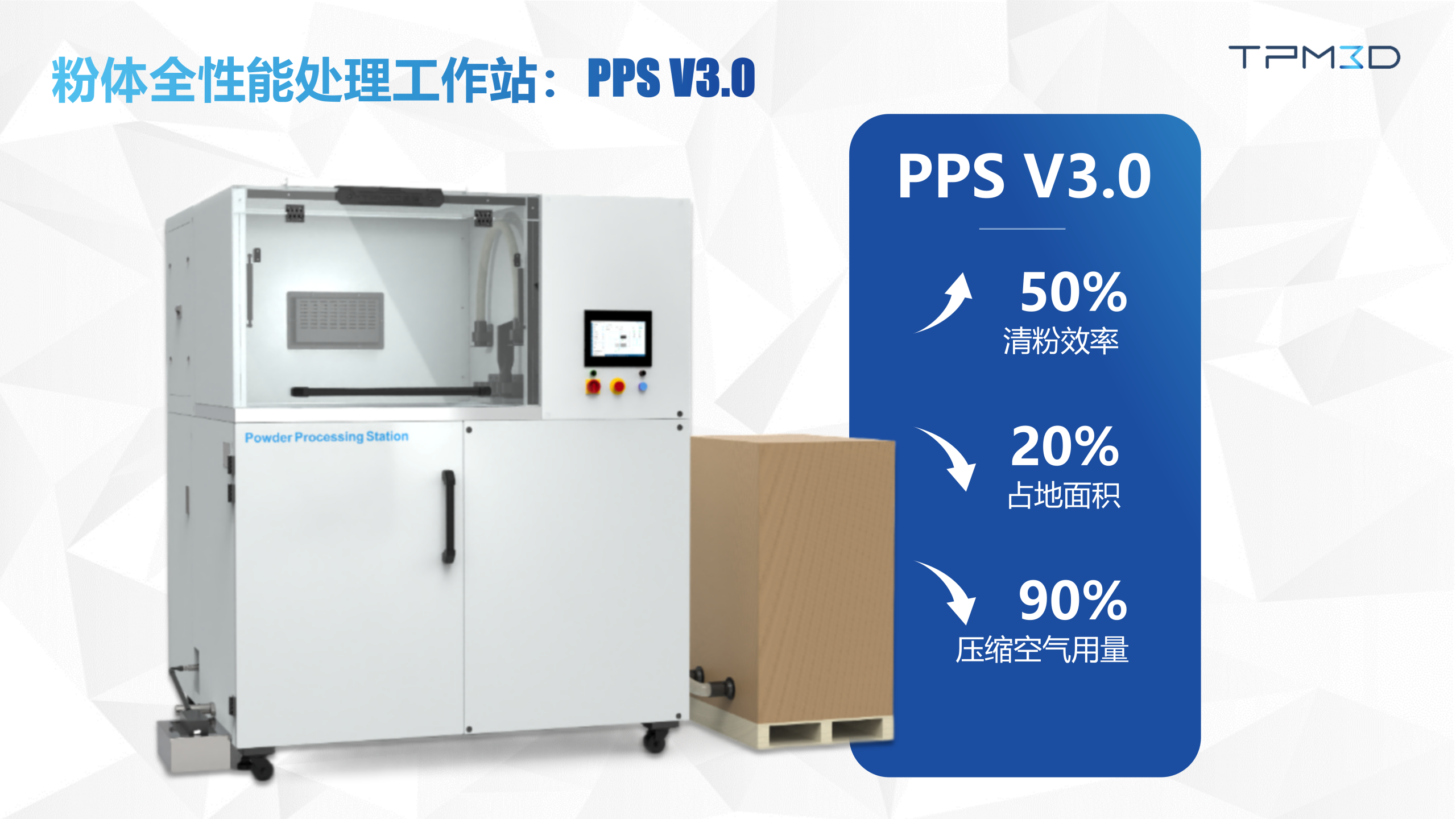 新一代工業級粉體全性能處理工作站PPS V3.0