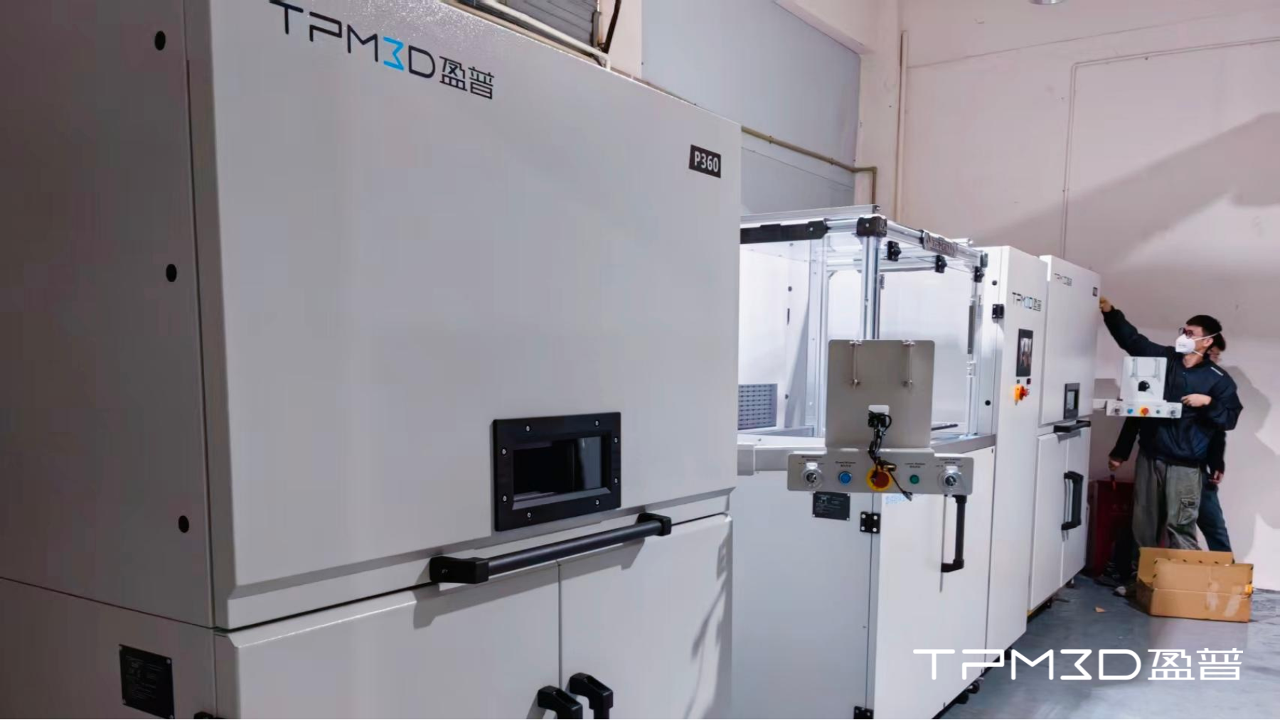 盈普三維SLS 3D打印設備順利安裝交付