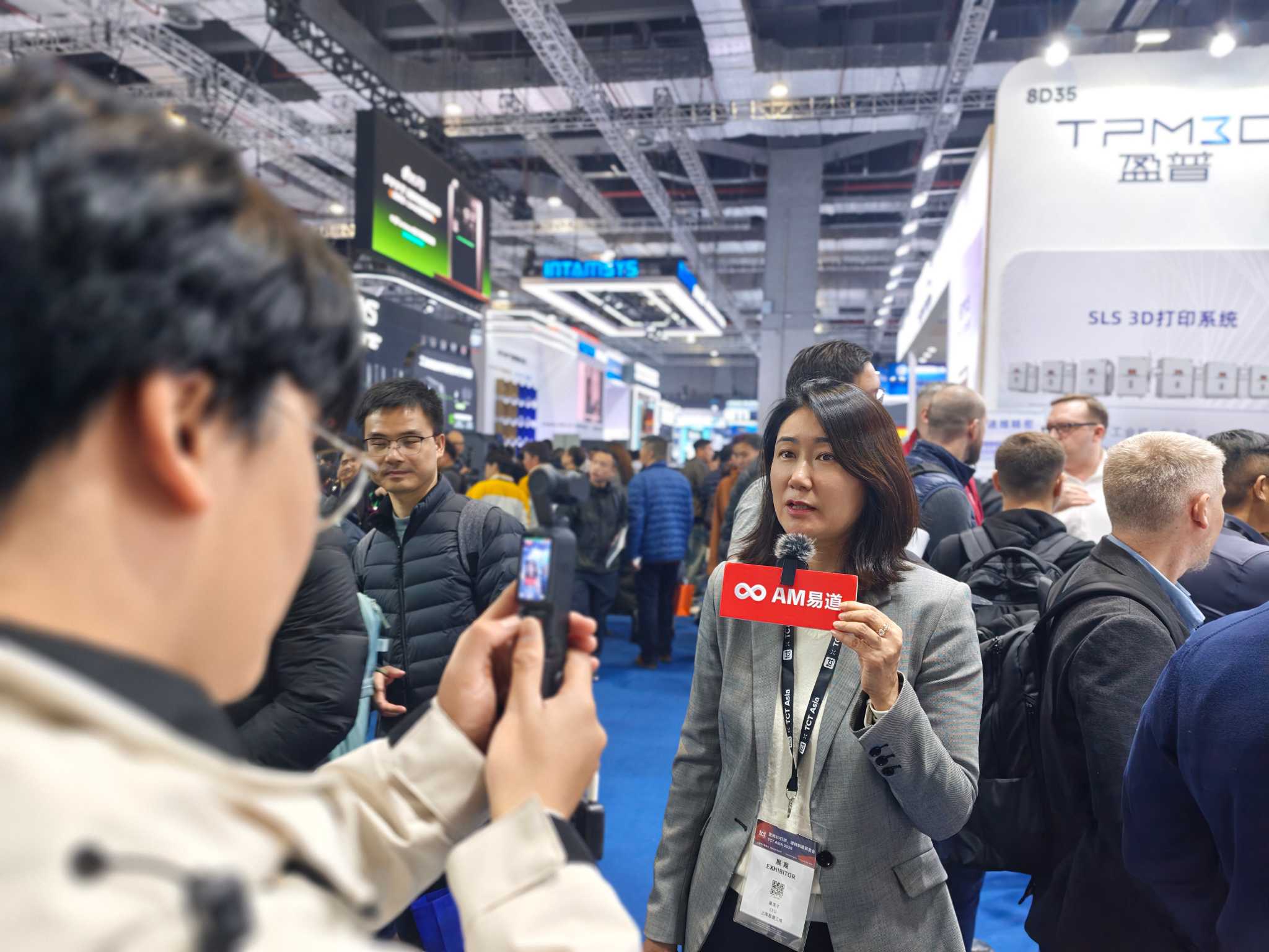 盈普三維CEO翟蓮子接受AM易道采訪